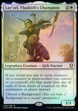 Lae'zel, Vlaakith's Champion [Commander Legends: Battle for Baldur's Gate Prerelease Promos] | Devastation Store