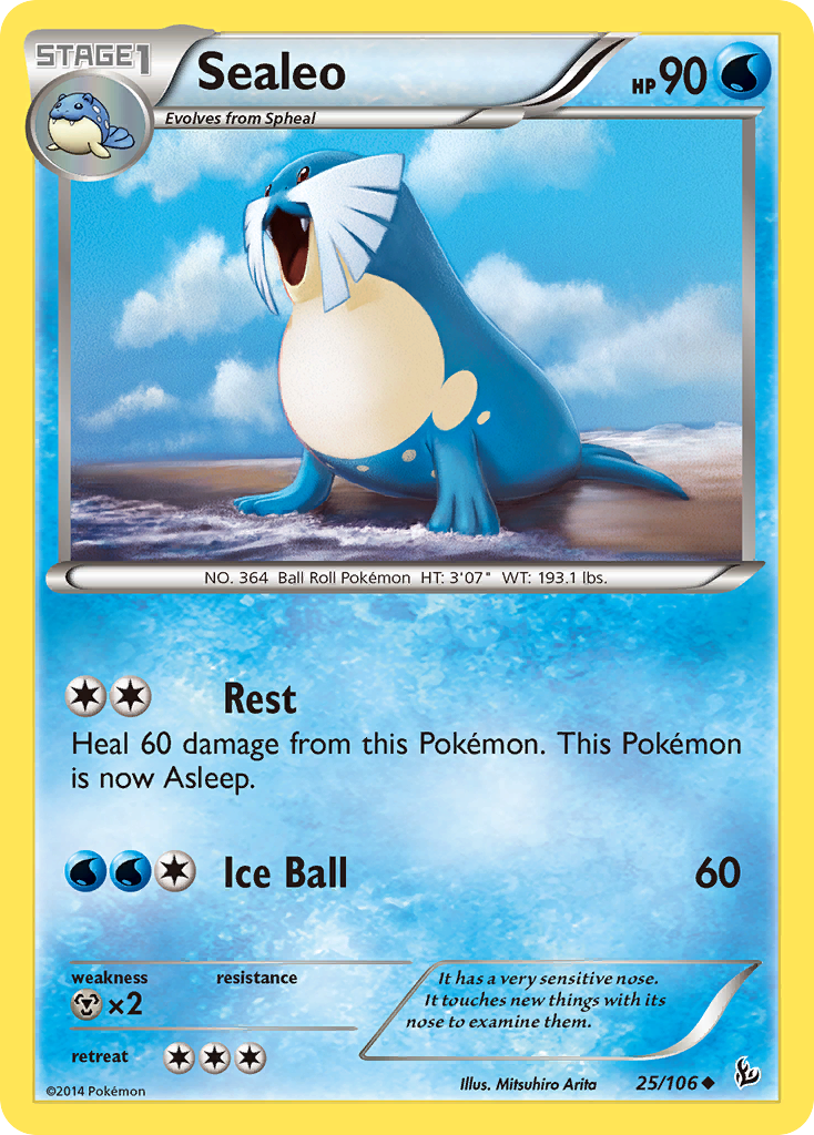 Sealeo (25/106) [XY: Flashfire] | Devastation Store