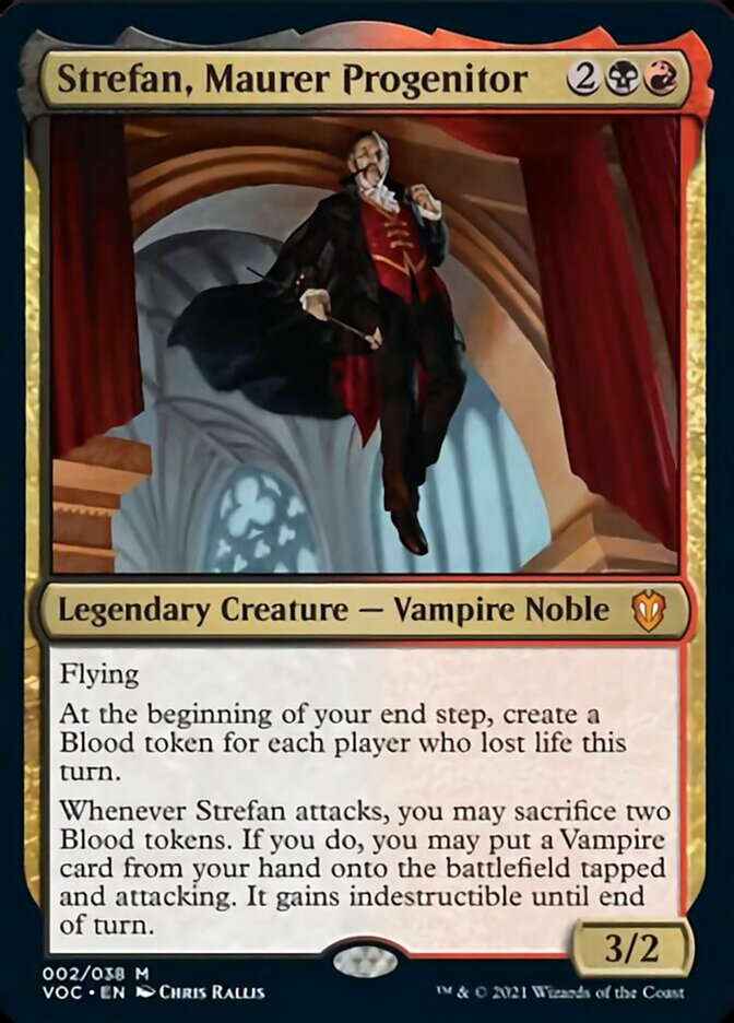 Strefan, Maurer Progenitor (Display Commander) [Innistrad: Crimson Vow Commander] | Devastation Store