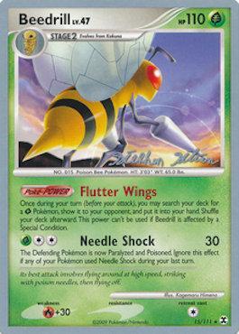 Beedrill LV.47 (15/111) (Luxdrill - Stephen Silvestro) [World Championships 2009] | Devastation Store