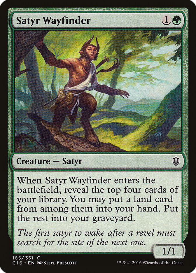 Satyr Wayfinder [Commander 2016] | Devastation Store