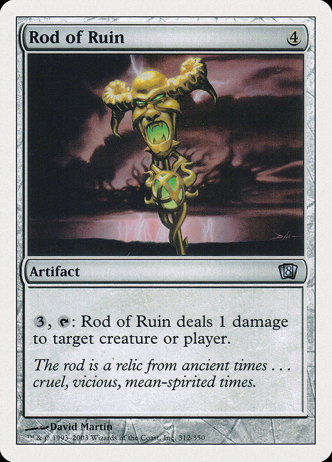 Rod of Ruin [Eighth Edition] - Devastation Store | Devastation Store