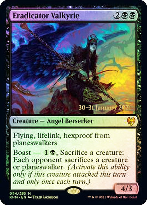 Eradicator Valkyrie [Kaldheim Prerelease Promos] | Devastation Store