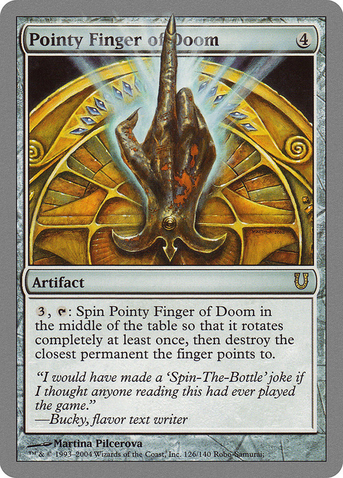 Pointy Finger of Doom [Unhinged] - Devastation Store | Devastation Store