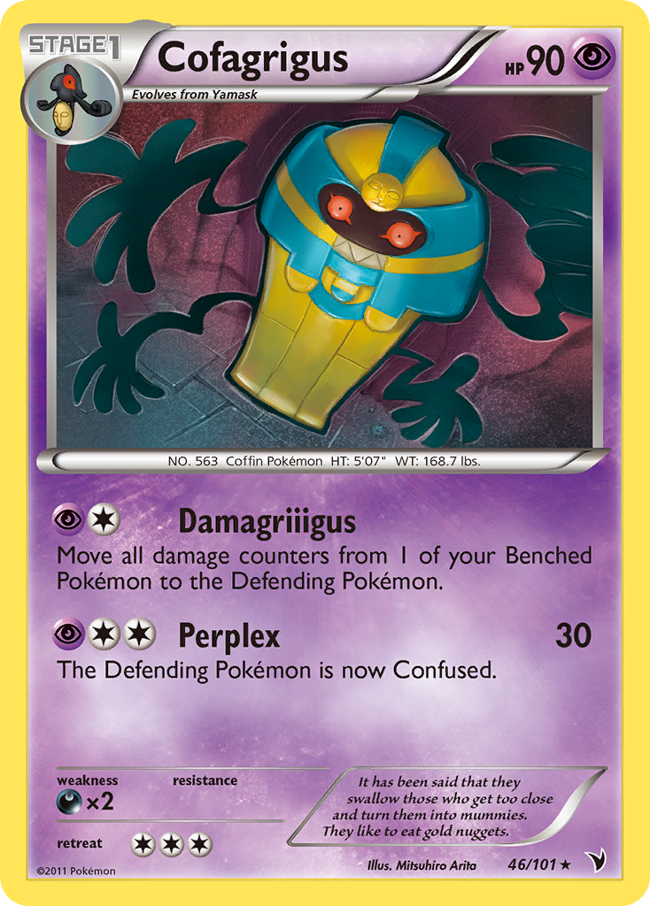 Cofagrigus (46/101) [Black & White: Noble Victories] | Devastation Store