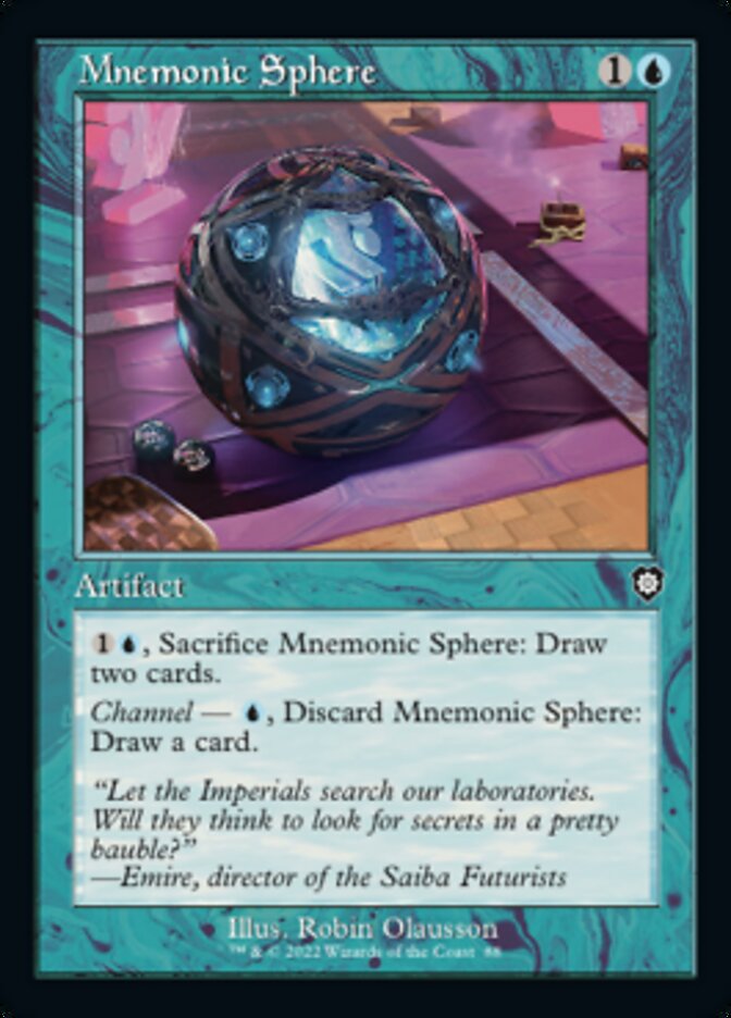 Mnemonic Sphere (Retro) [The Brothers' War Commander] | Devastation Store