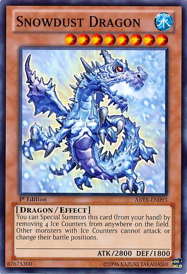 Snowdust Dragon [ABYR-EN093] Common | Devastation Store