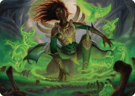 Fauna Shaman Art Card [The Brothers' War Art Series] | Devastation Store