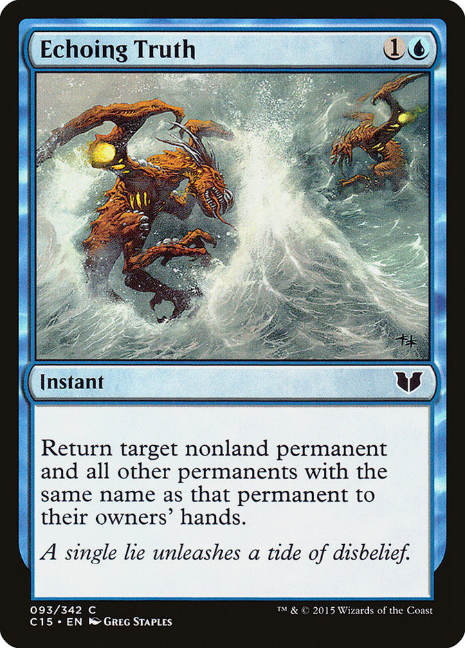 Echoing Truth [Commander 2015] | Devastation Store