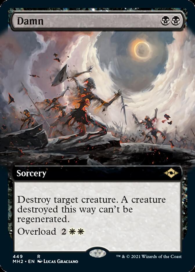 Damn (Extended Art) [Modern Horizons 2] | Devastation Store