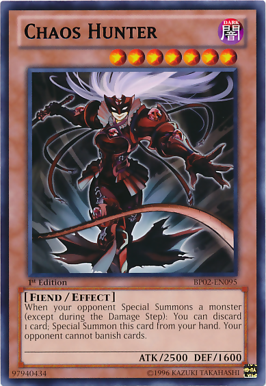 Chaos Hunter [BP02-EN095] Rare | Devastation Store