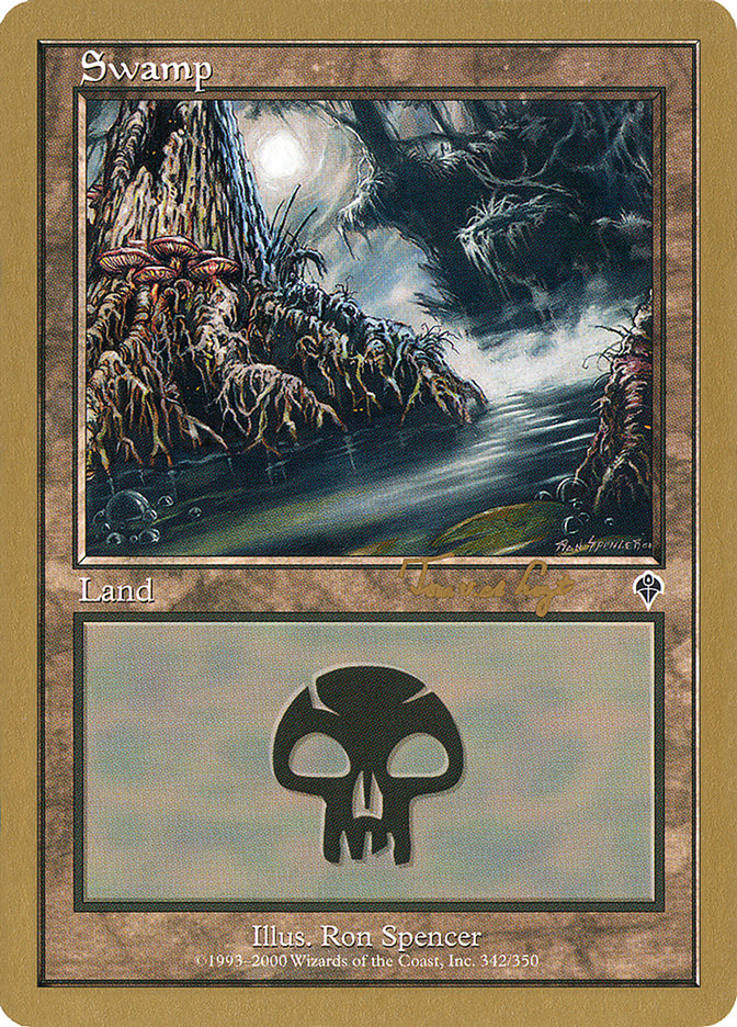 Swamp (tvdl342) (Tom van de Logt) [World Championship Decks 2001] | Devastation Store