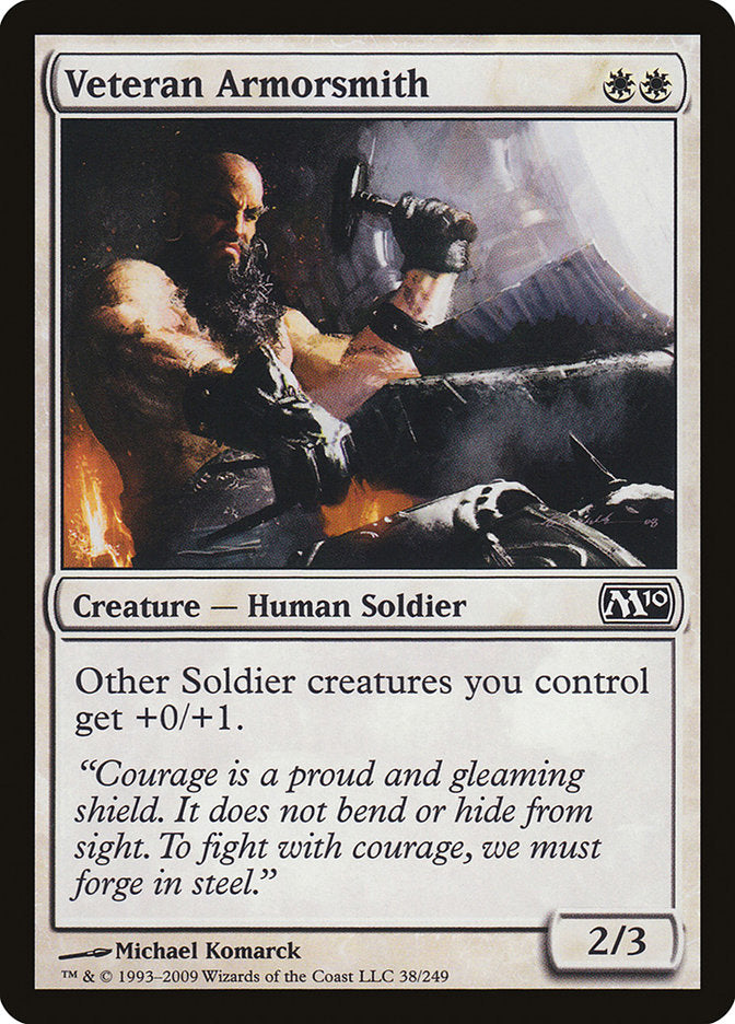 Veteran Armorsmith [Magic 2010] - Devastation Store | Devastation Store