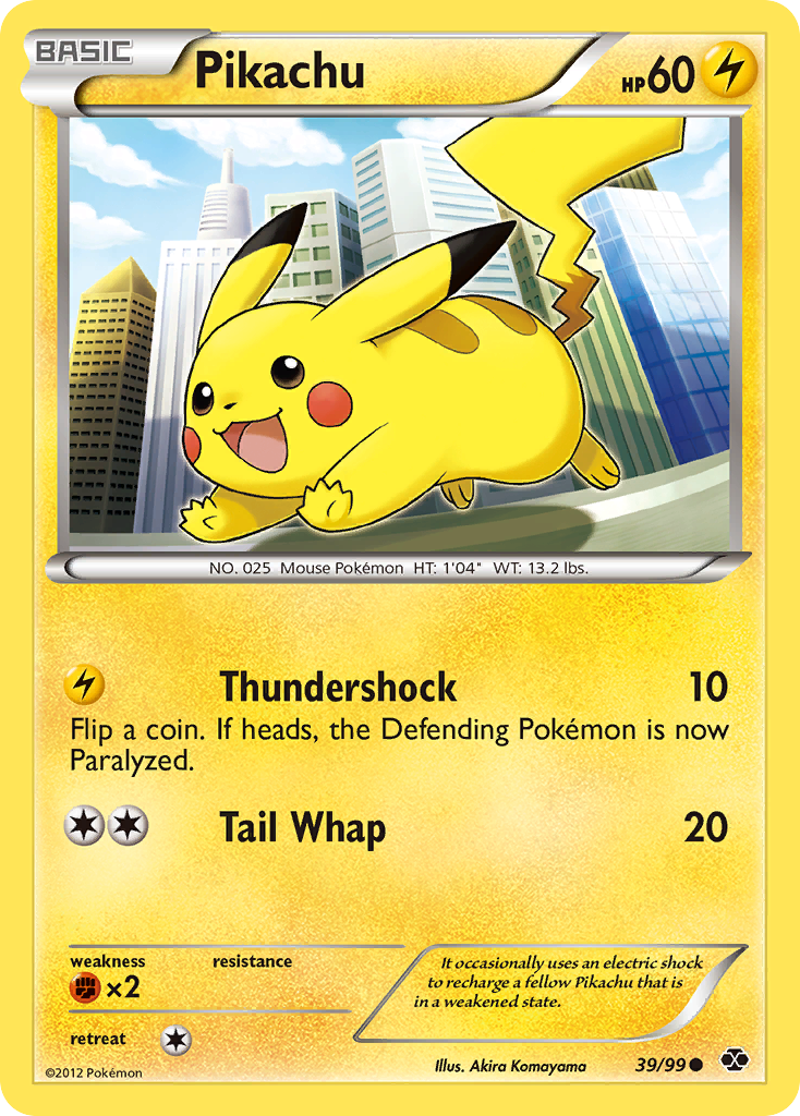Pikachu (39/99) [Black & White: Next Destinies] | Devastation Store