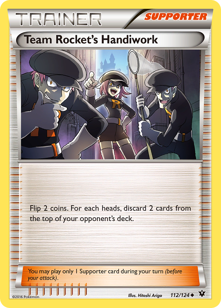 Team Rocket's Handiwork (112/124) [XY: Fates Collide] | Devastation Store