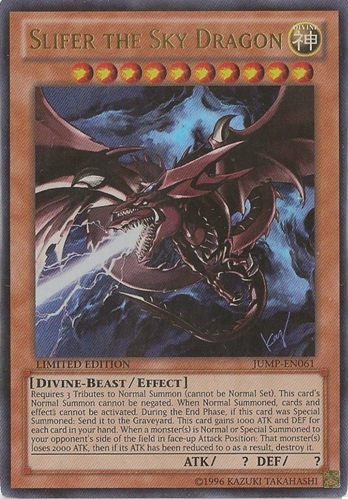 Slifer the Sky Dragon [JUMP-EN061] Ultra Rare | Devastation Store