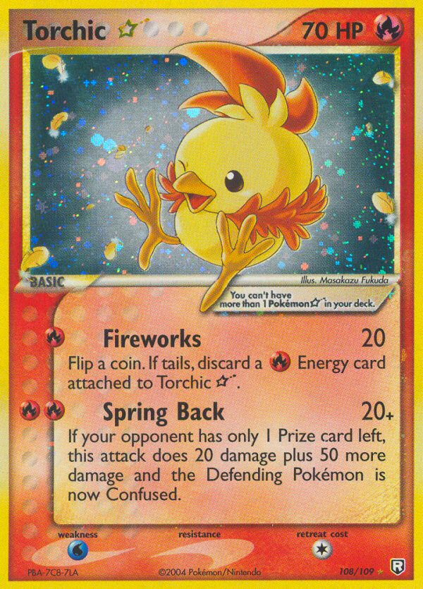 Torchic Star (108/109) [EX: Team Rocket Returns] | Devastation Store