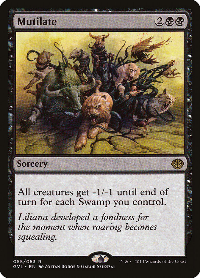 Mutilate (Garruk vs. Liliana) [Duel Decks Anthology] - Devastation Store | Devastation Store