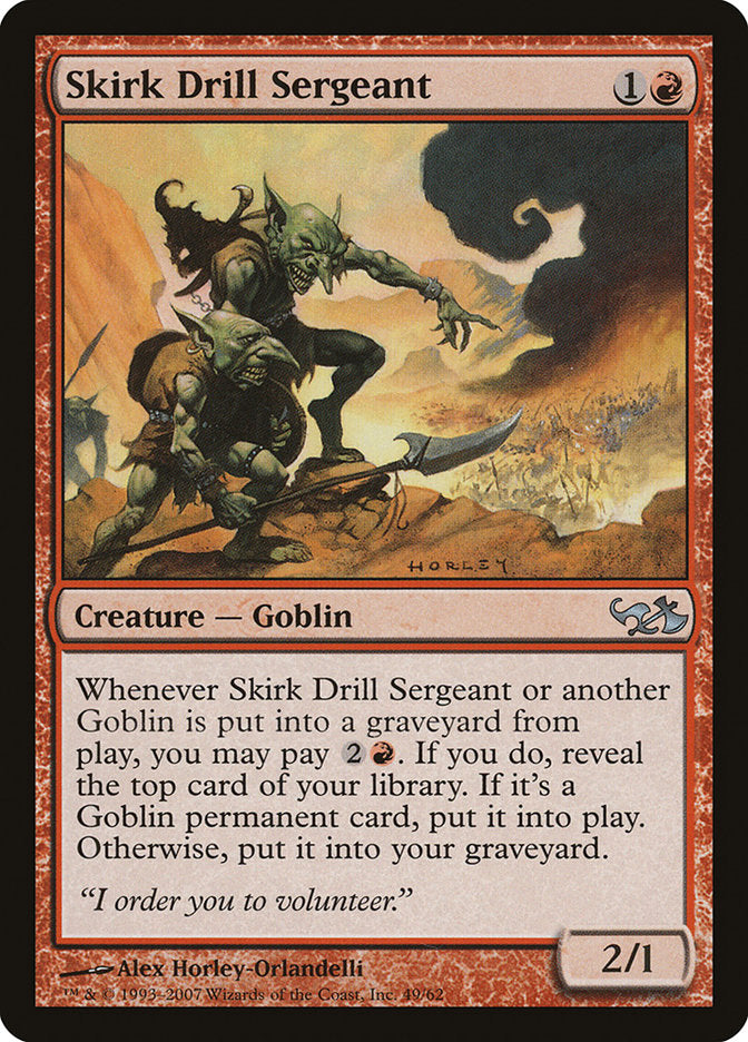 Skirk Drill Sergeant [Duel Decks: Elves vs. Goblins] - Devastation Store | Devastation Store