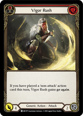 Vigor Rush (Red) [ARC197] Unlimited Edition Rainbow Foil - Devastation Store | Devastation Store