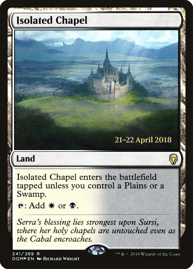 Isolated Chapel  [Dominaria Prerelease Promos] | Devastation Store