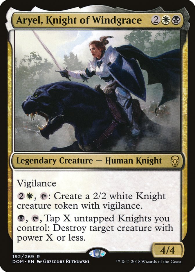 Aryel, Knight of Windgrace [Dominaria] - Devastation Store | Devastation Store