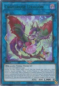 Crossrose Dragon (Green) [LDS2-EN114] Ultra Rare | Devastation Store