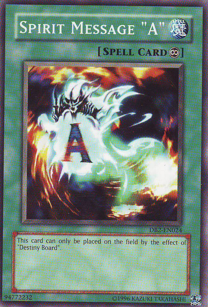Spirit Message "A" [DB2-EN024] Common | Devastation Store