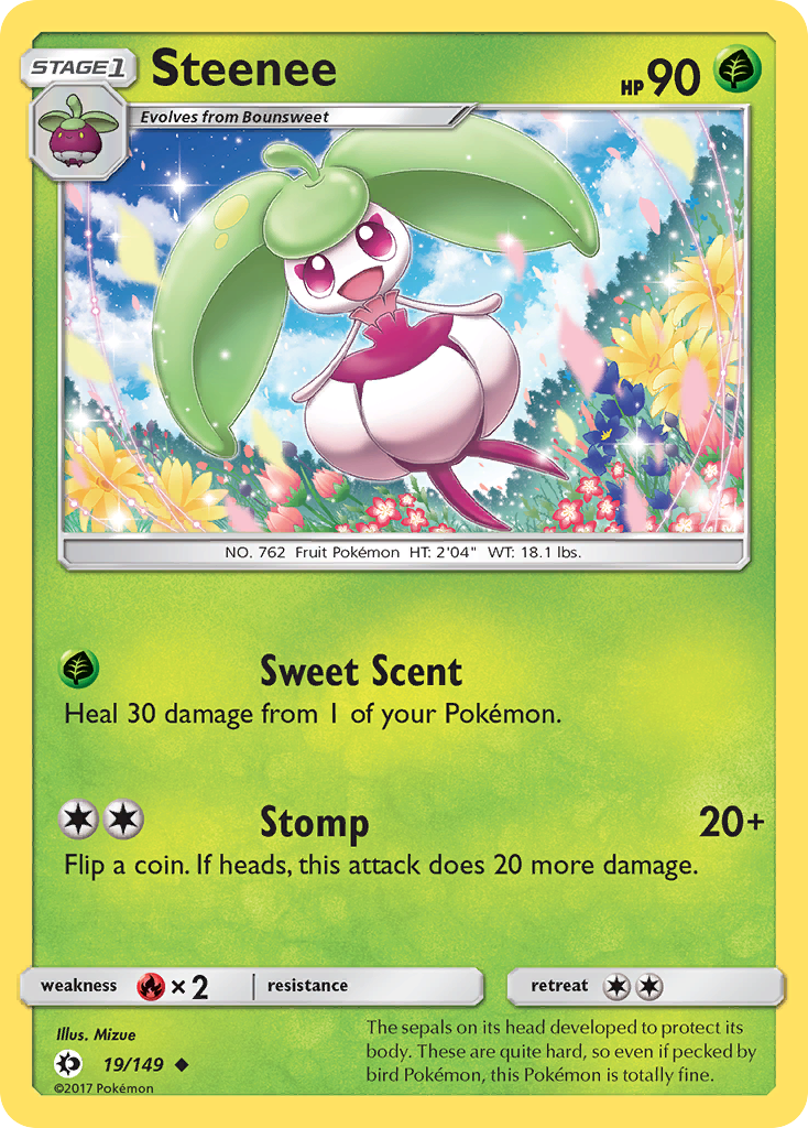 Steenee (19/149) [Sun & Moon: Base Set] | Devastation Store