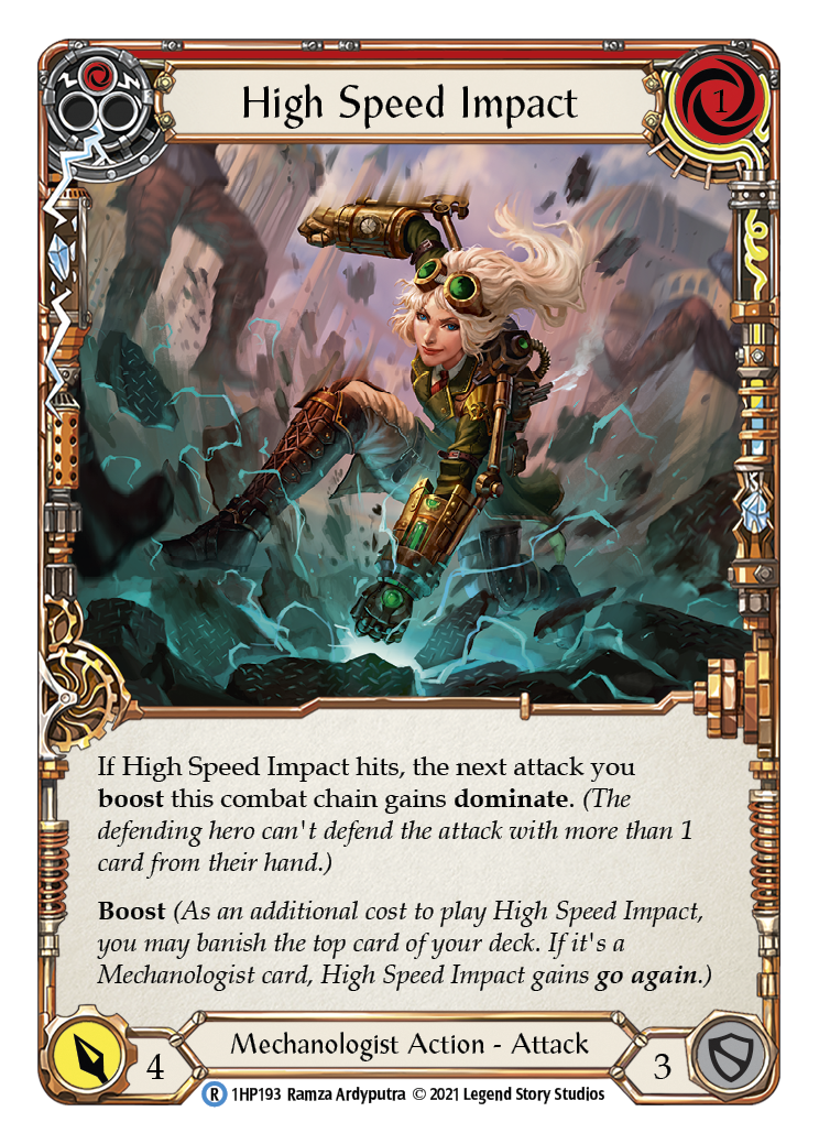 High Speed Impact (Red) [1HP193] | Devastation Store