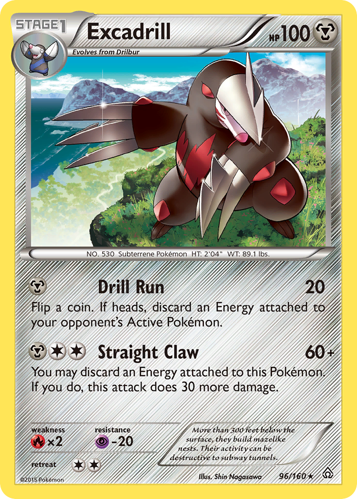 Excadrill (96/160) [XY: Primal Clash] | Devastation Store