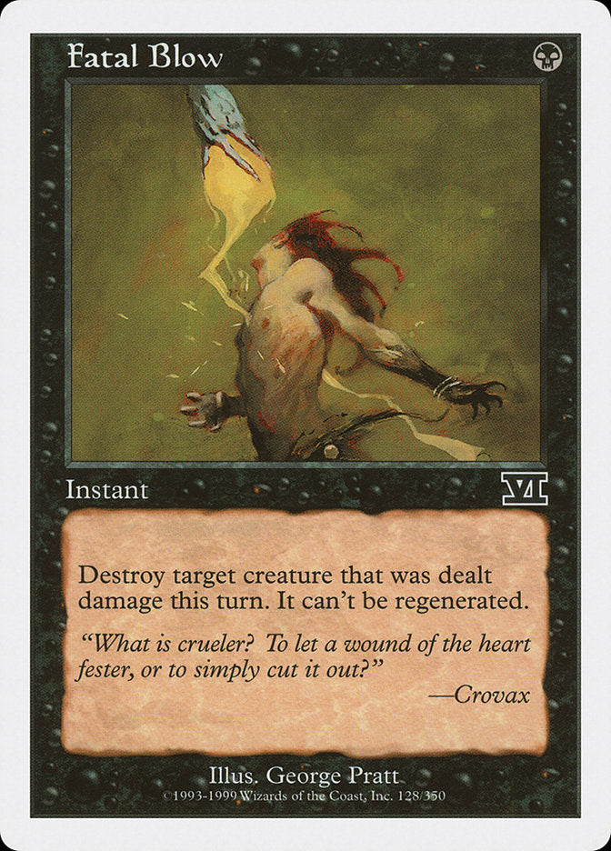 Fatal Blow [Classic Sixth Edition] - Devastation Store | Devastation Store