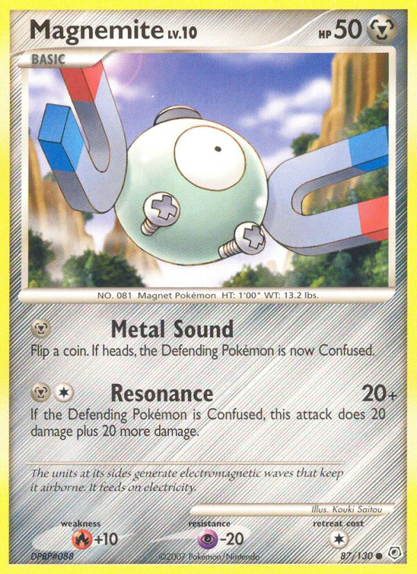 Magnemite (87/130) [Diamond & Pearl: Base Set] | Devastation Store