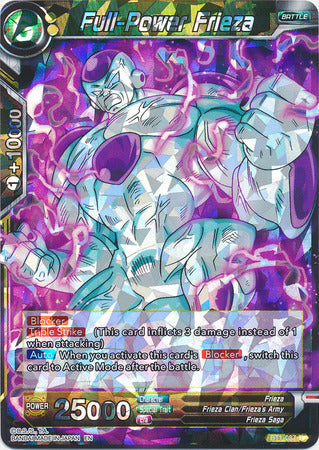 Full-Power Frieza (Shatterfoil) (BT1-087) [Dragon Brawl] | Devastation Store