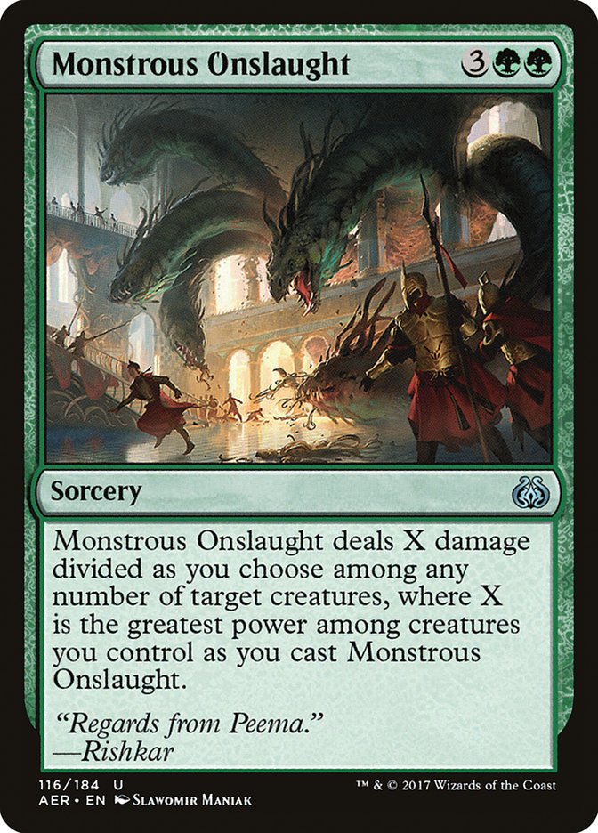 Monstrous Onslaught [Aether Revolt] - Devastation Store | Devastation Store