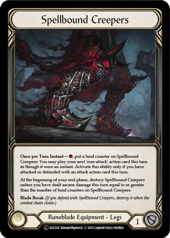 Spellbound Creepers [U-ELE224] Unlimited Rainbow Foil | Devastation Store