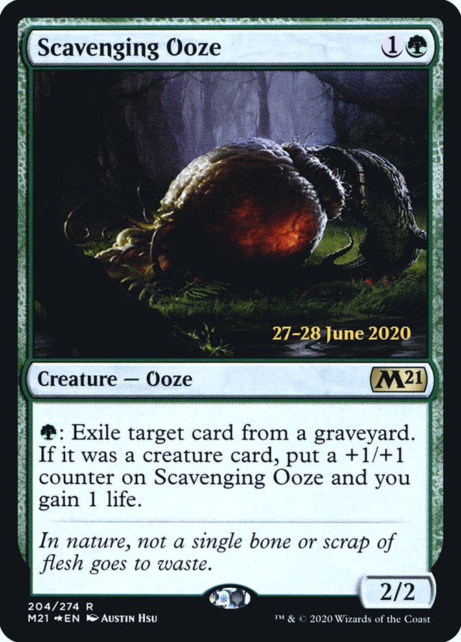 Scavenging Ooze  [Core Set 2021 Prerelease Promos] | Devastation Store