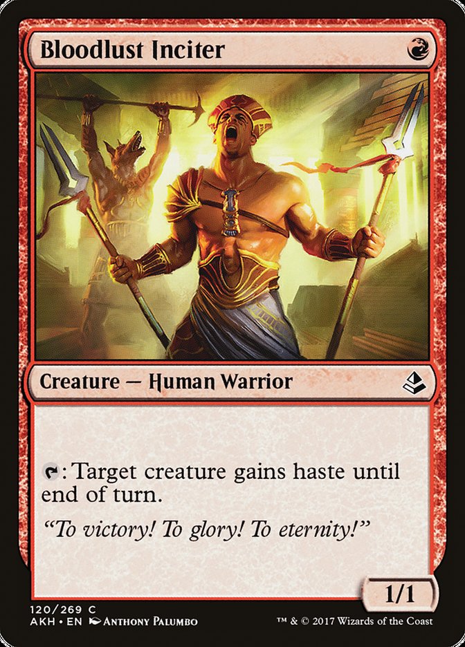 Bloodlust Inciter [Amonkhet] | Devastation Store