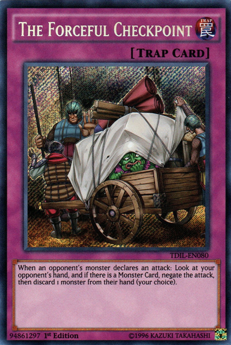 The Forceful Checkpoint [TDIL-EN080] Secret Rare | Devastation Store