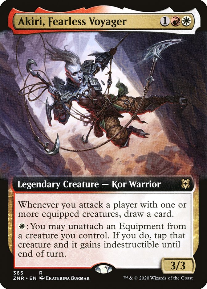 Akiri, Fearless Voyager (Extended) [Zendikar Rising] | Devastation Store