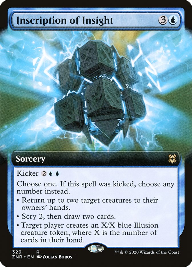 Inscription of Insight (Extended) [Zendikar Rising] | Devastation Store