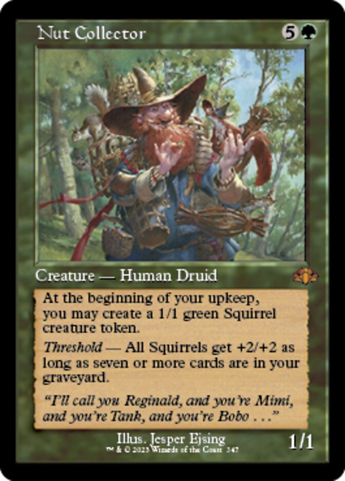 Nut Collector (Retro) [Dominaria Remastered] | Devastation Store