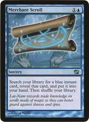 Merchant of Secrets (Oversized) [Eighth Edition Box Topper] | Devastation Store