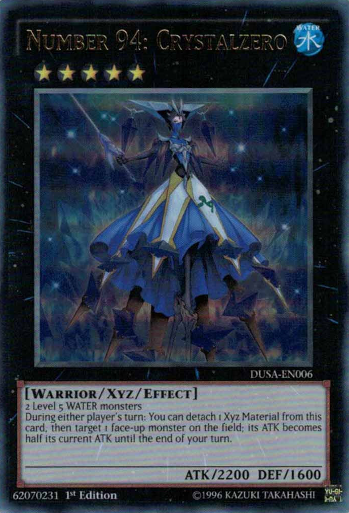 Number 94: Crystalzero [DUSA-EN006] Ultra Rare | Devastation Store