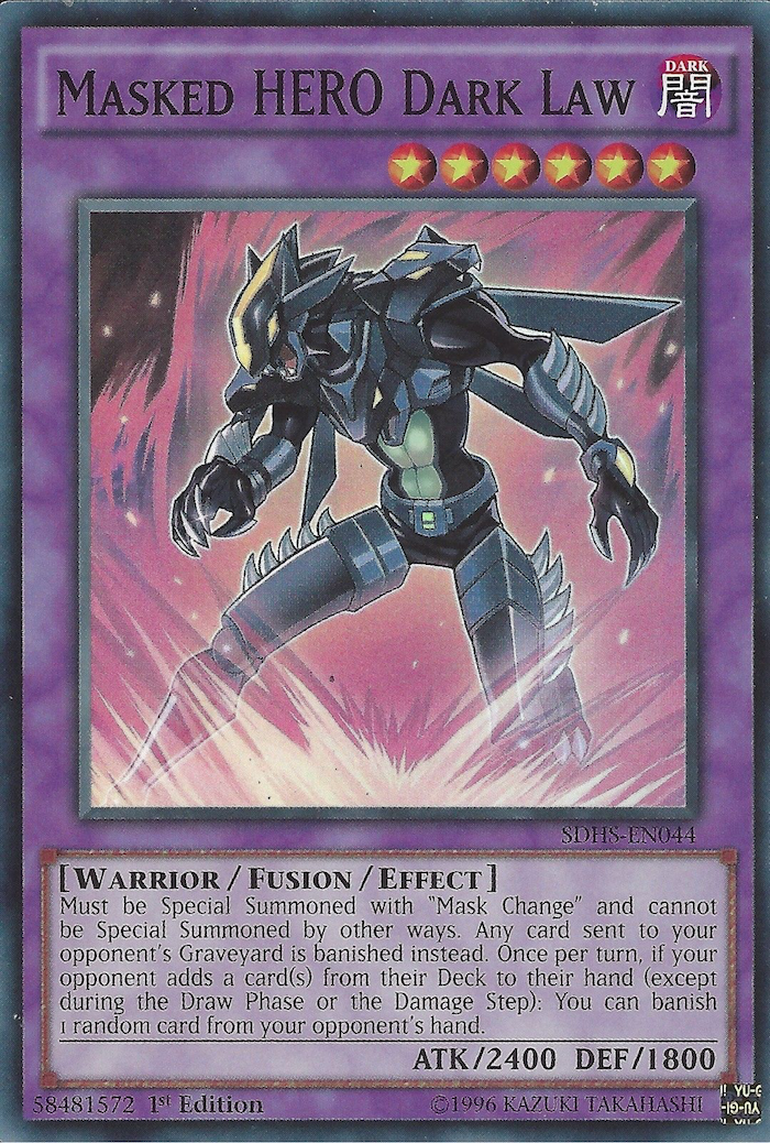 Masked Hero Dark Law [SDHS-EN044] Super Rare | Devastation Store