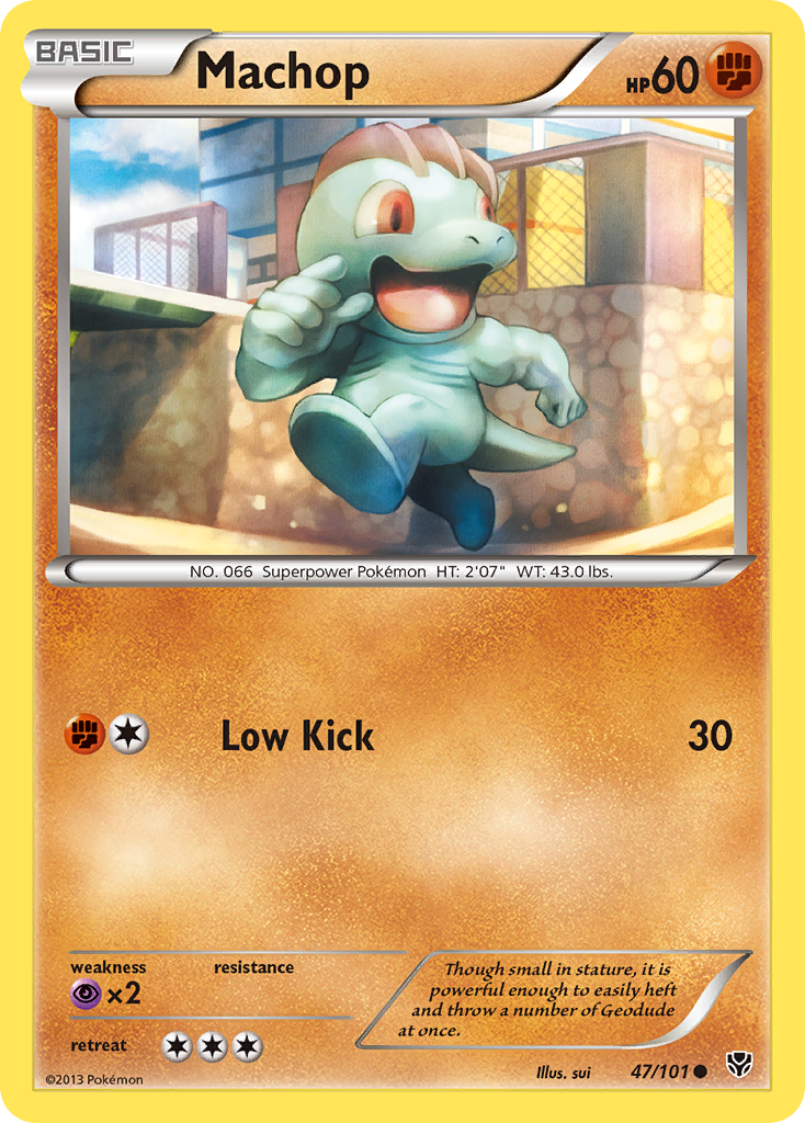 Machop (47/101) [Black & White: Plasma Blast] | Devastation Store