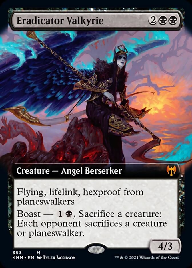 Eradicator Valkyrie (Extended Art) [Kaldheim] | Devastation Store