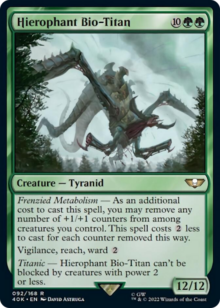 Hierophant Bio-Titan [Universes Beyond: Warhammer 40,000] | Devastation Store