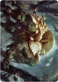 Swarm Shambler Art Card [Zendikar Rising Art Series] | Devastation Store