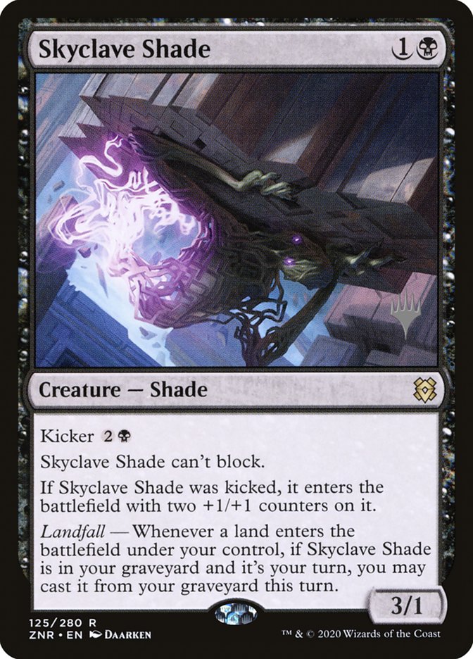 Skyclave Shade (Promo Pack) [Zendikar Rising Promos] | Devastation Store